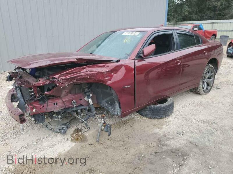 2017 Dodge CHARGER R/T (VIN 2C3CDXCT0HH585464) — photo 1 of 13, Copart, damage: front end
