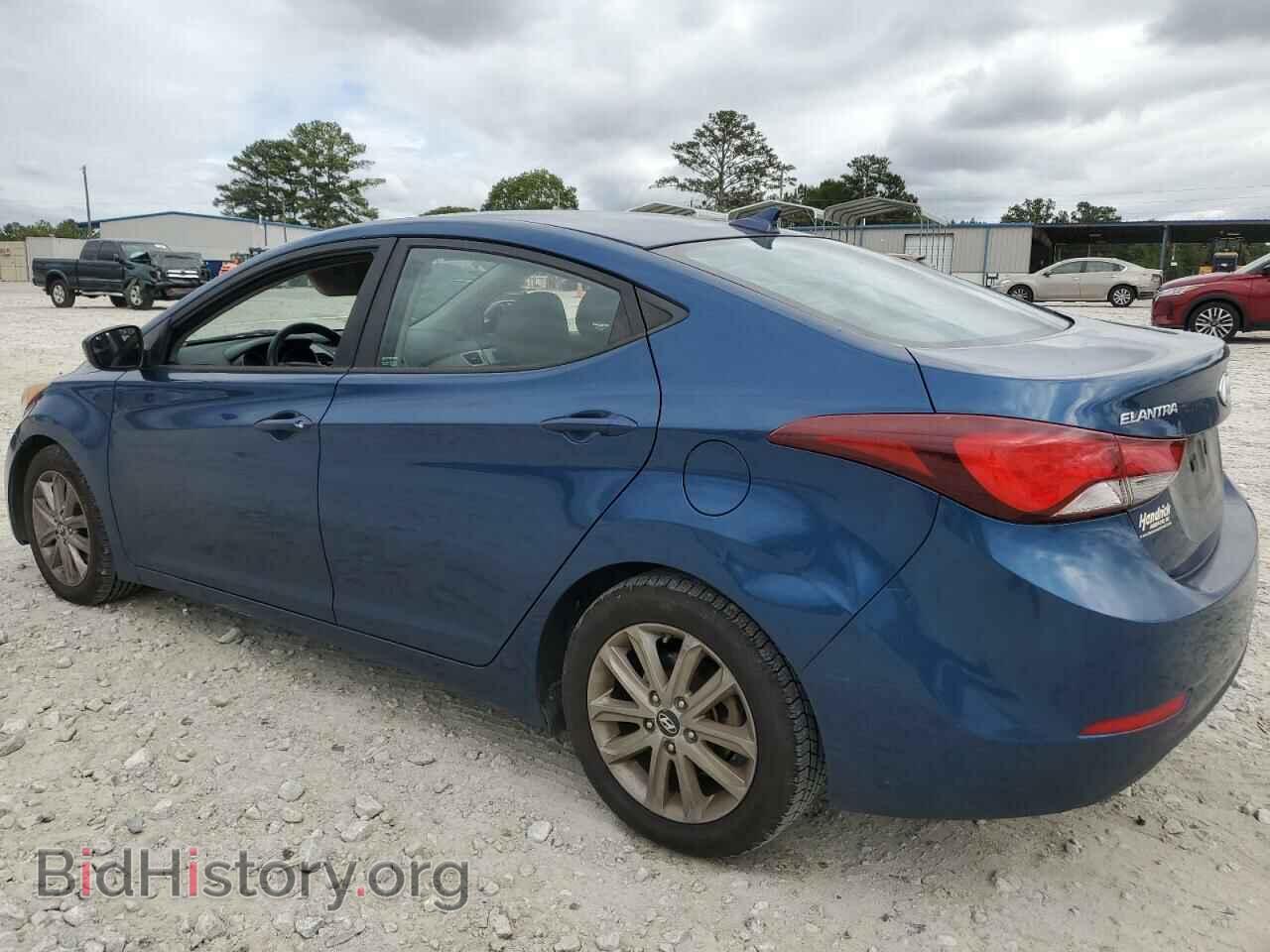 2014 HYUNDAI ELANTRA - VIN: KMHDH4AE3EU202399 - Фото 2