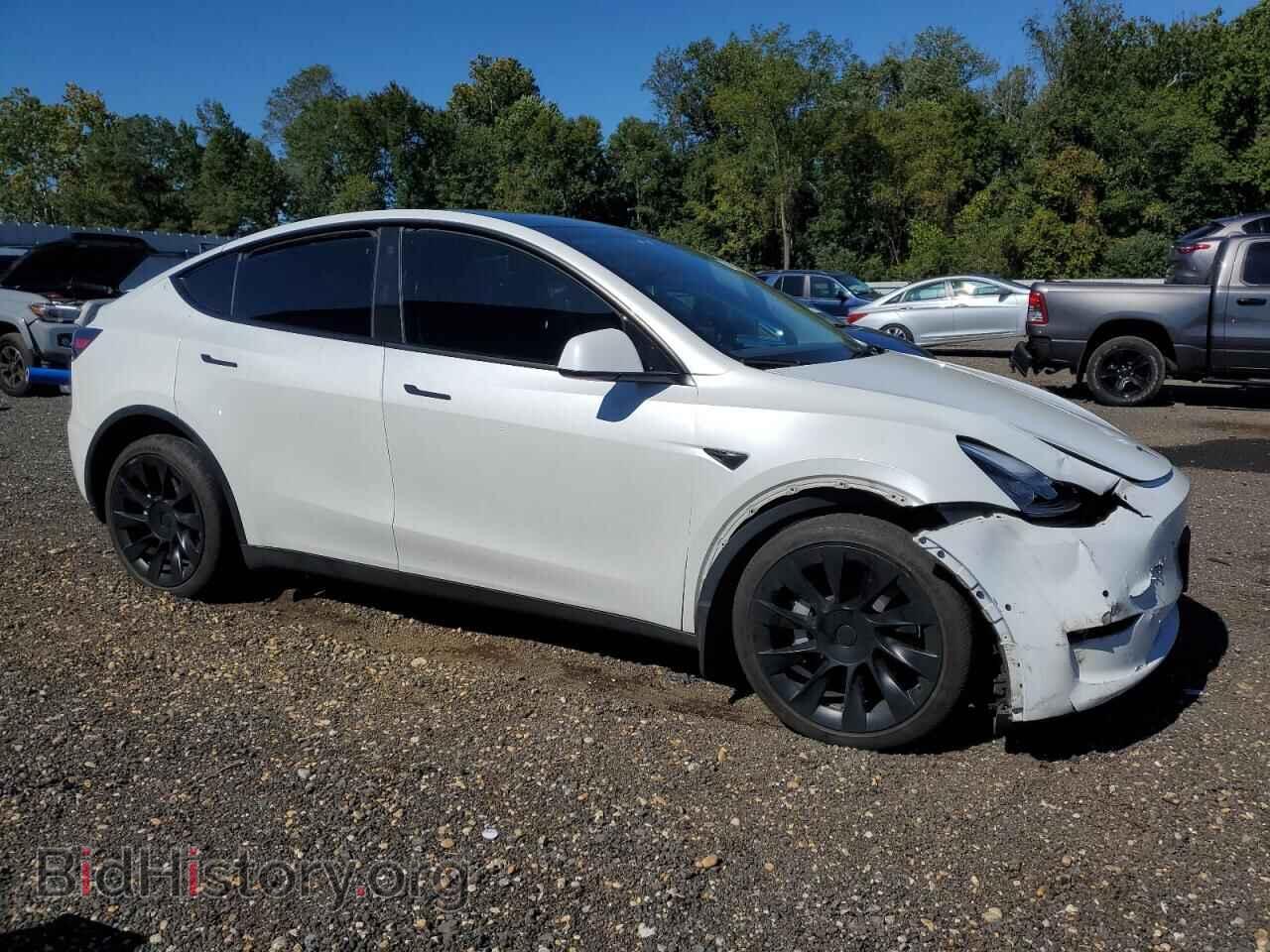 2022 TESLA MODEL Y - VIN: 7SAYGDEE8NA016465 - Фото 4