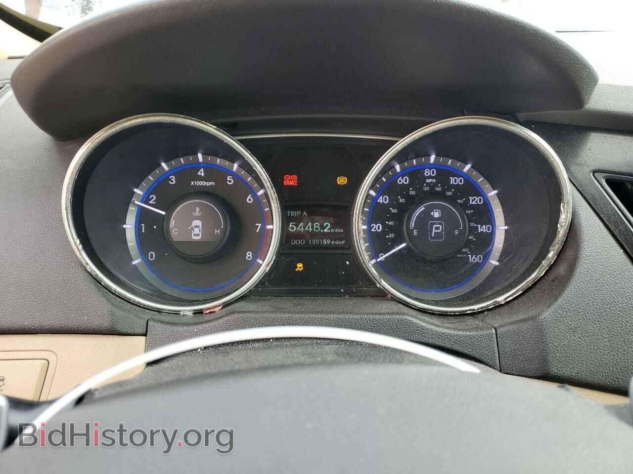 2012 HYUNDAI SONATA - VIN: 5NPEC4AB9CH373226 - Фото 9