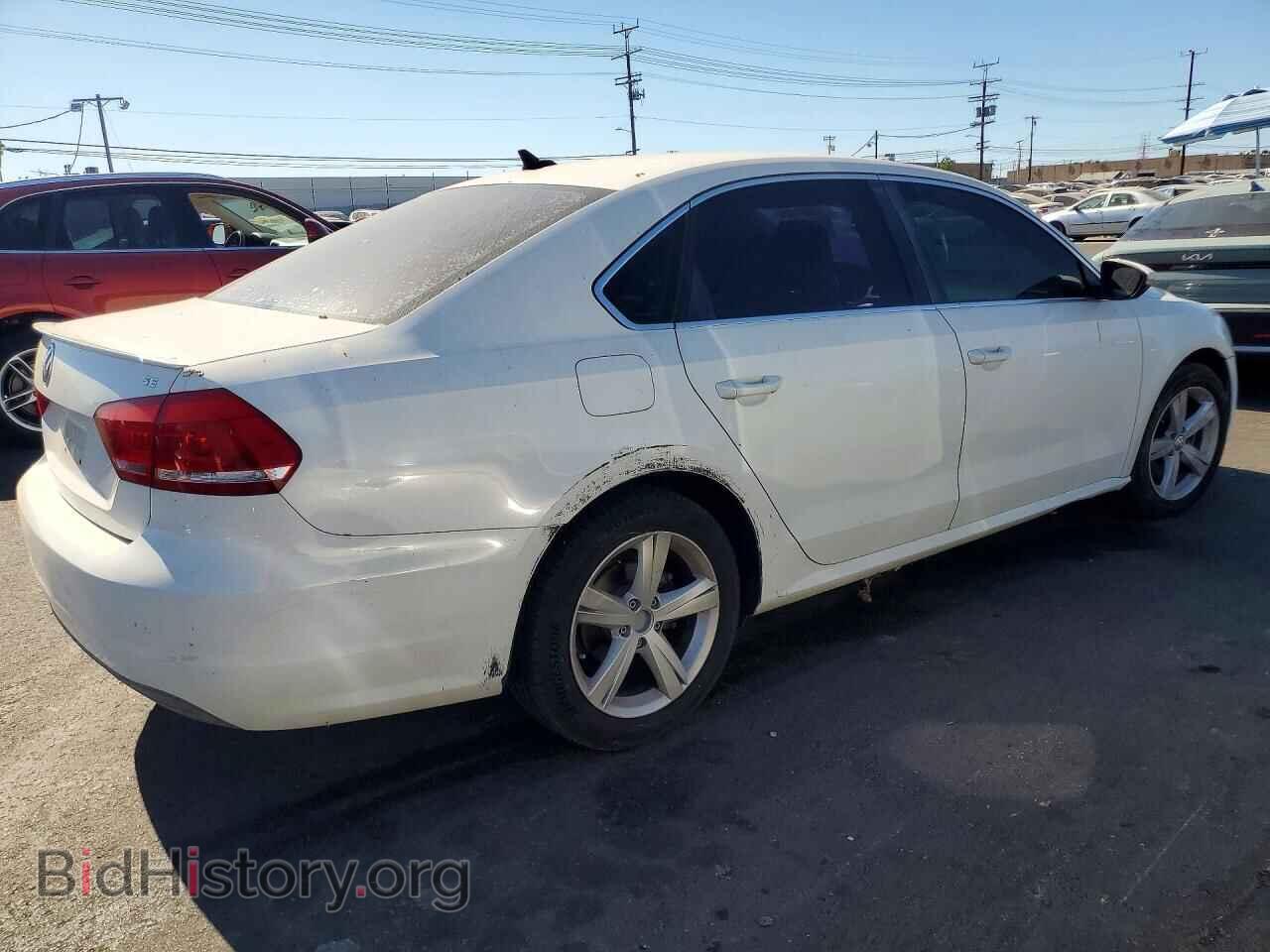 2012 VOLKSWAGEN PASSAT - VIN: 1VWBP7A3XCC089369 - Photo 3
