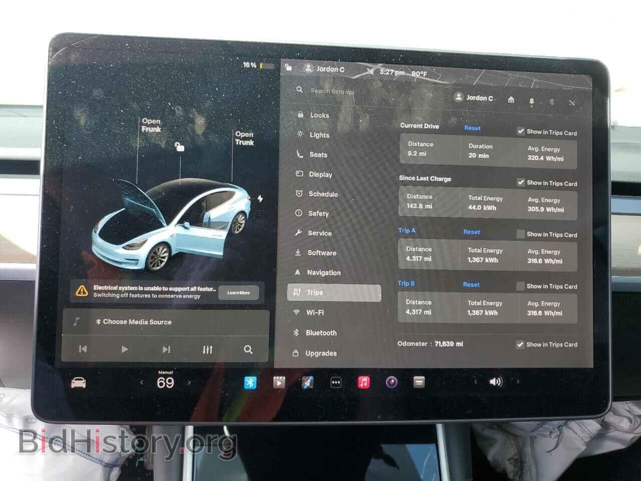 2018 TESLA MODEL 3 - VIN: 5YJ3E1EB3JF087734 - Фото 9