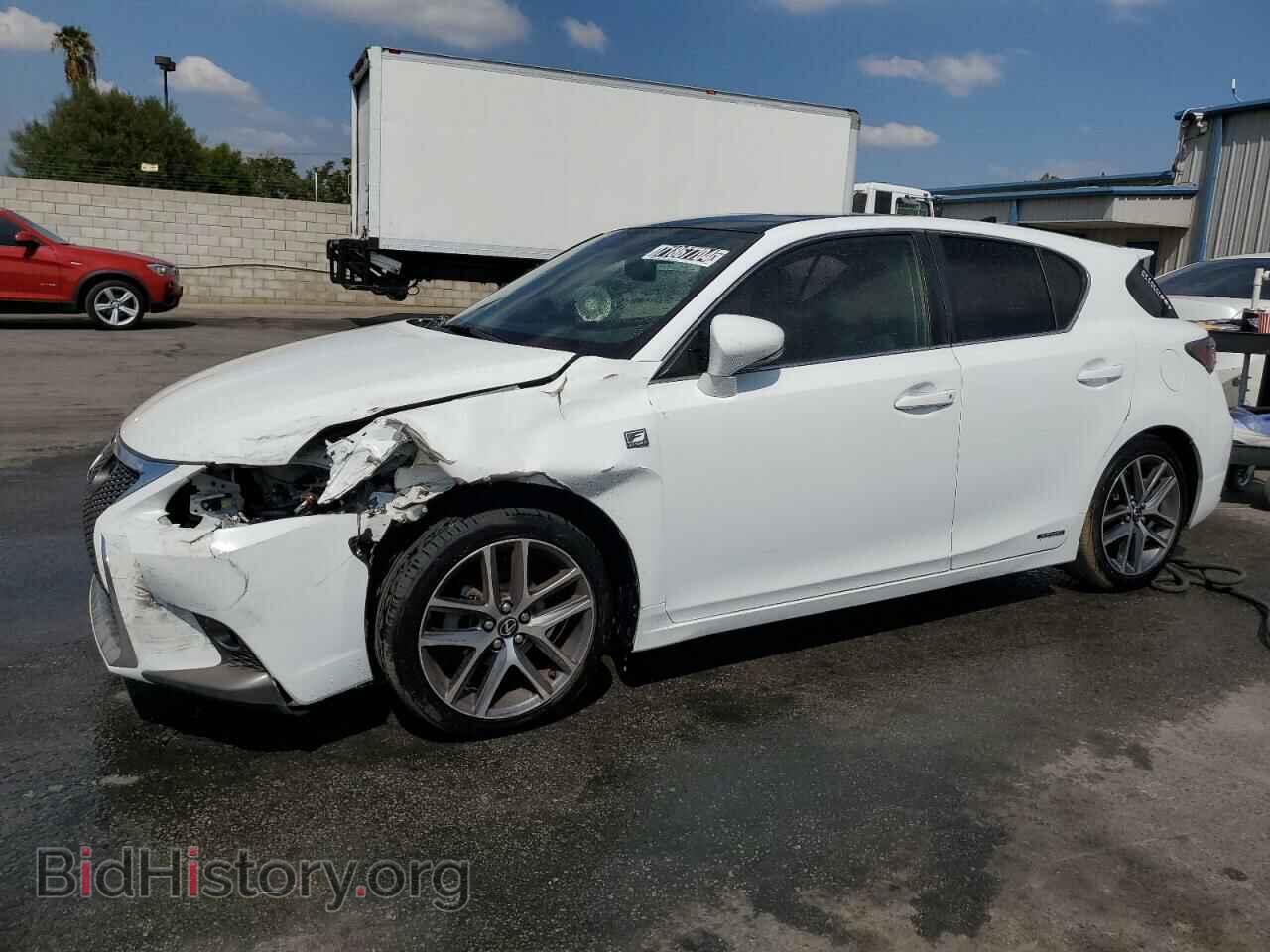 Photo JTHKD5BH7G2262950 - LEXUS CT 200 2016