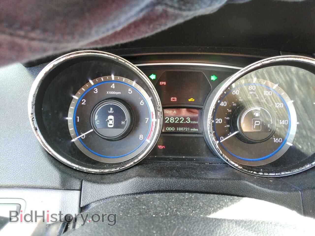 2013 HYUNDAI SONATA - VIN: 5NPEC4ABXDH781574 - Фото 9