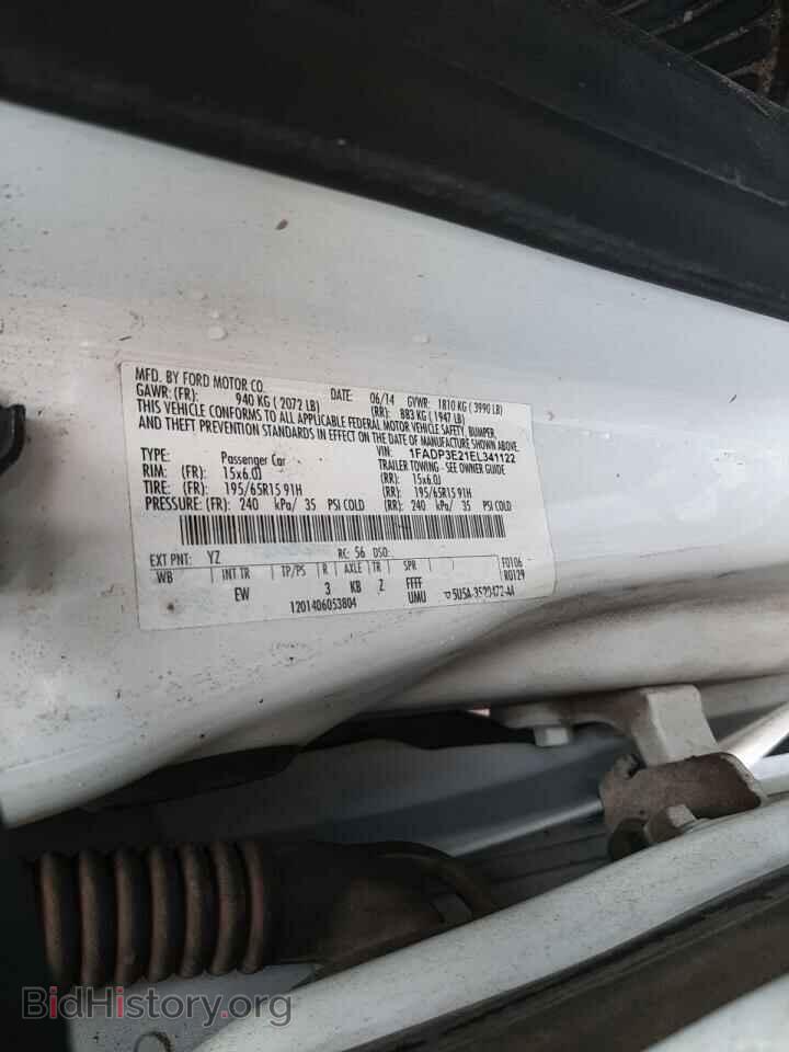 2014 FORD FOCUS - VIN: 1FADP3E21EL341122 - Фото 12