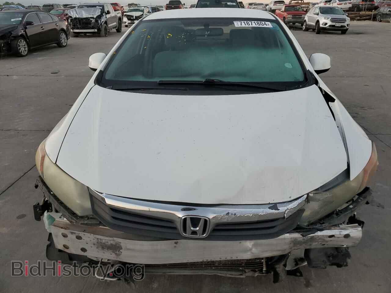 2012 HONDA CIVIC - VIN: 2HGFB2F55CH567597 - Фото 5