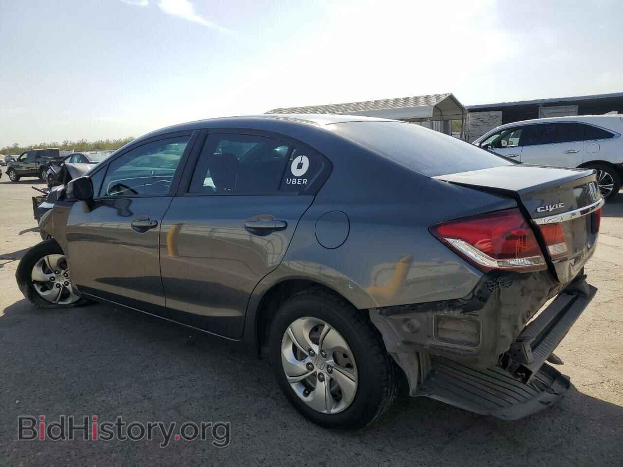 2013 HONDA CIVIC - VIN: 2HGFB2F55DH597880 - Фото 2