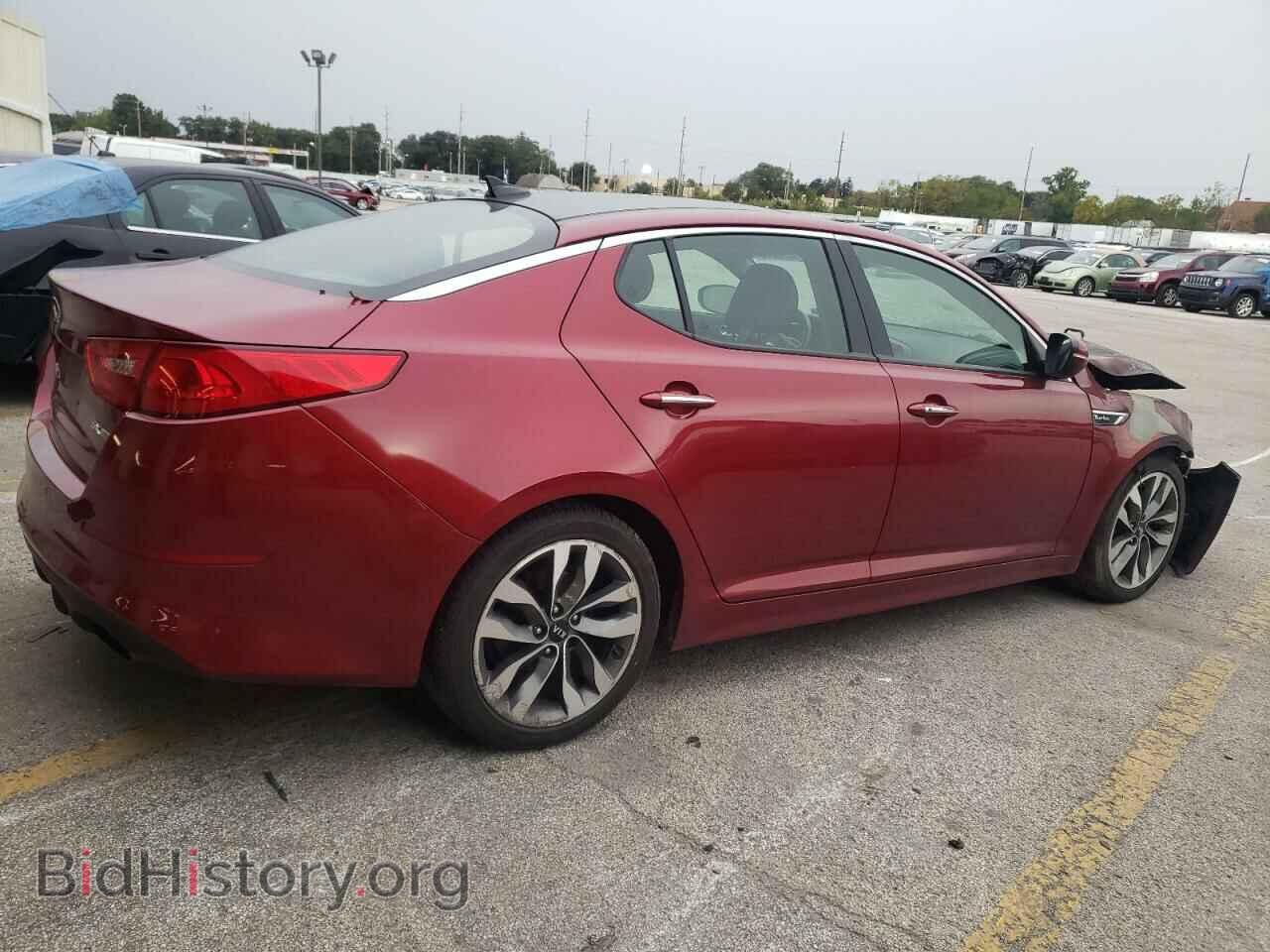 2015 KIA OPTIMA - VIN: 5XXGR4A68FG371204 - Фото 3