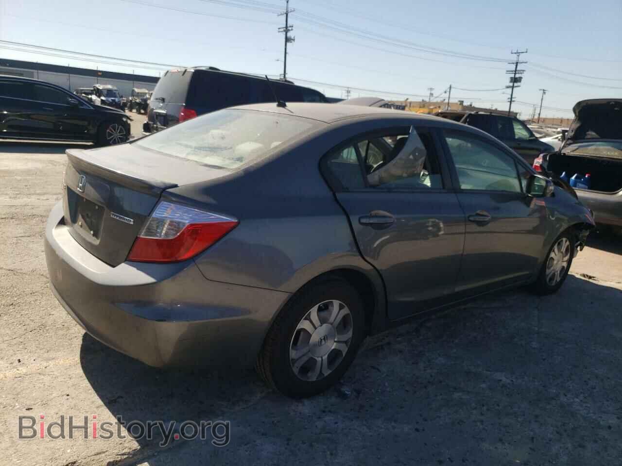 2012 HONDA CIVIC - VIN: JHMFB4F27CS000203 - Фото 3