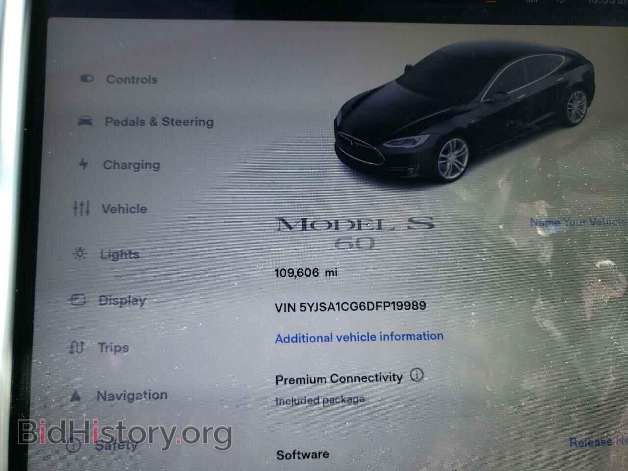 2013 TESLA MODEL S - VIN: 5YJSA1CG6DFP19989 - Фото 9