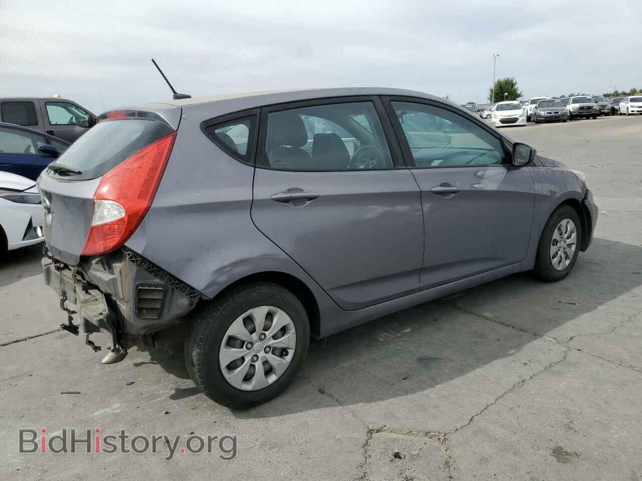 2017 HYUNDAI ACCENT - VIN: KMHCT5AE6HU310844 - Фото 3