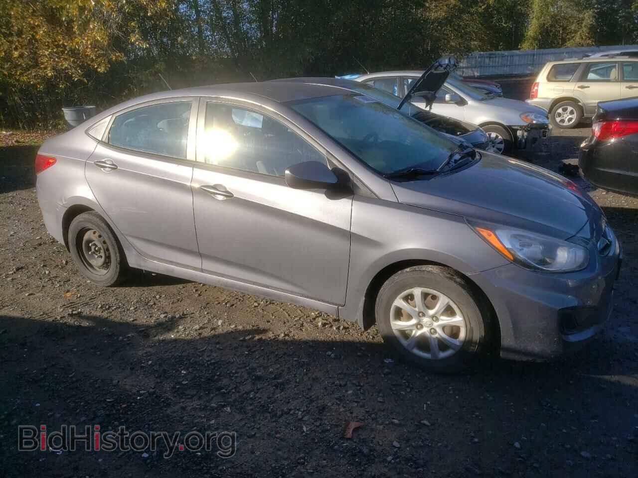2013 HYUNDAI ACCENT - VIN: KMHCT4AE3DU556884 - Фото 4