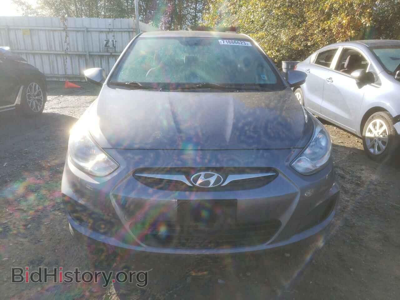 2013 HYUNDAI ACCENT - VIN: KMHCT4AE3DU556884 - Фото 5