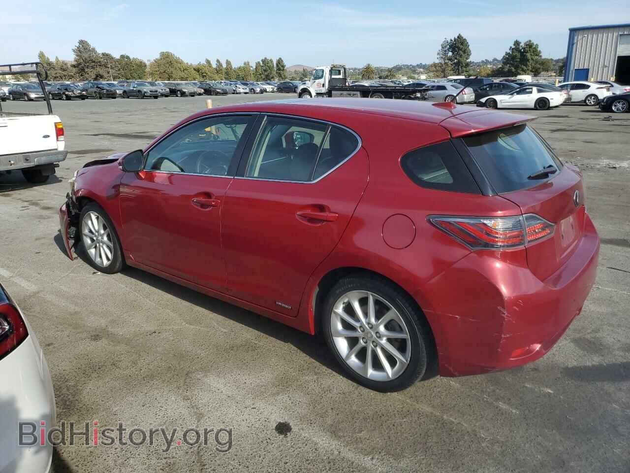 2012 LEXUS CT 200 - VIN: JTHKD5BH1C2115050 - Фото 2