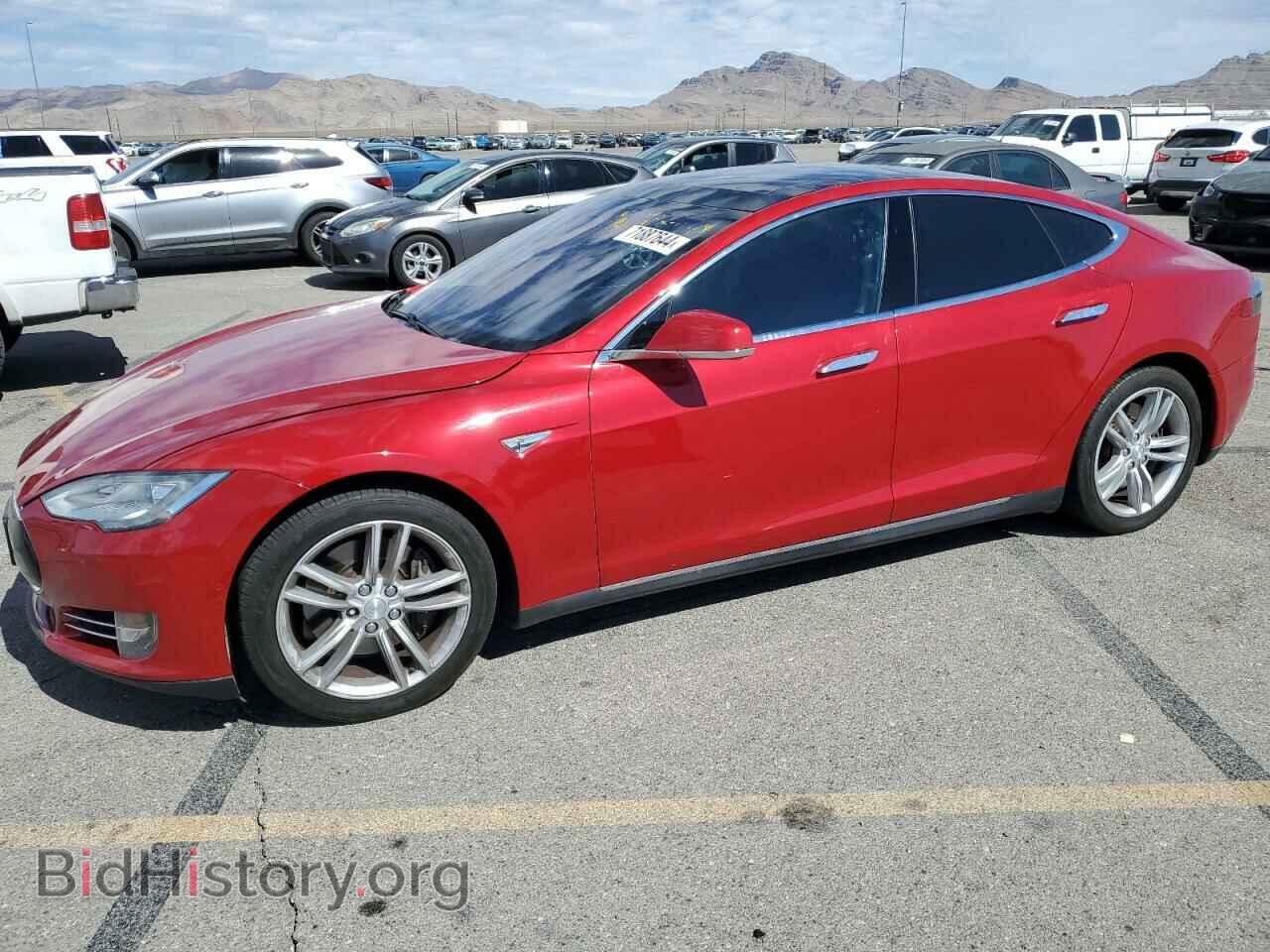 Photo 5YJSA1H10EFP54050 - TESLA MODEL S 2014