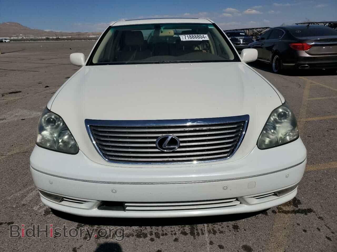 2005 LEXUS LS430 - VIN: JTHBN36F155010116 - Фото 5