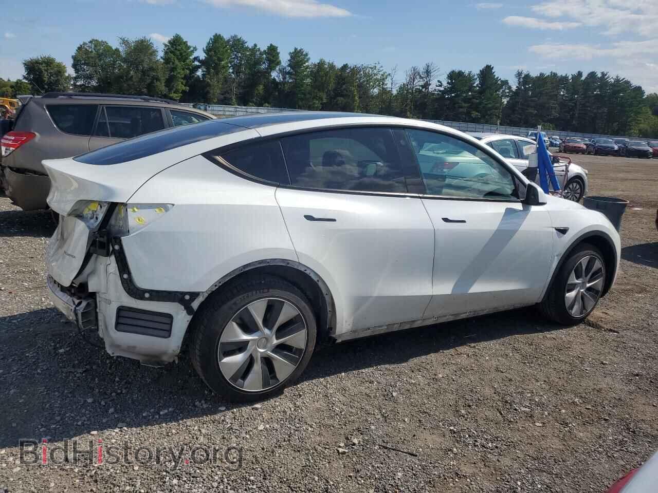 2022 TESLA MODEL Y - VIN: 7SAYGDEE1NF441125 - Фото 3