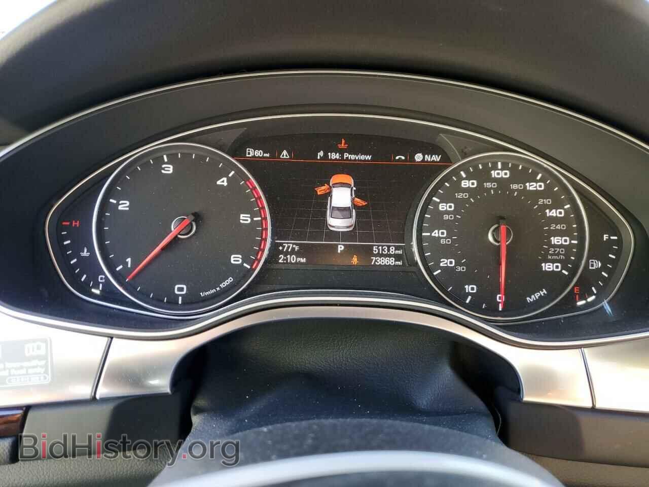 2014 AUDI A6 - VIN: WAUHMAFC4EN102455 - Фото 9