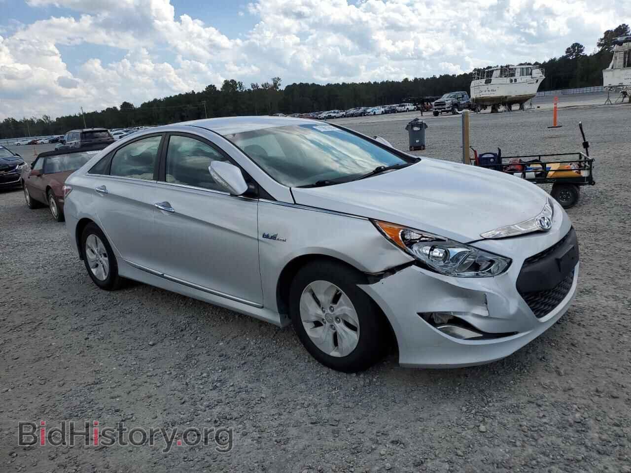 2014 HYUNDAI SONATA - VIN: KMHEC4A48EA116873 - Фото 4