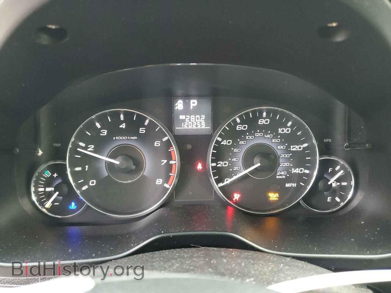 2012 SUBARU OUTBACK - VIN: 4S4BRBFC8C3275450 - Фото 9
