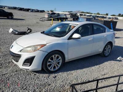 2010 Mazda MAZDA3 S, white — VIN JM1BL1S58A1237796, Copart