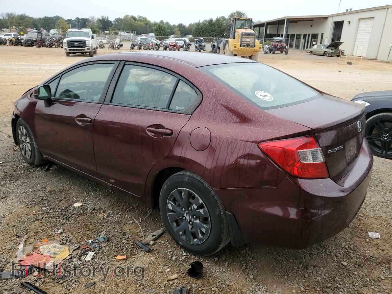 2012 HONDA CIVIC - VIN: JHMFB2F58CS001049 - Photo 2