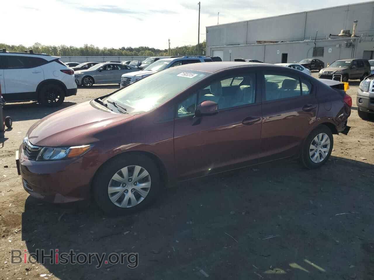 Photo 2HGFB2F54CH558535 - HONDA CIVIC 2012