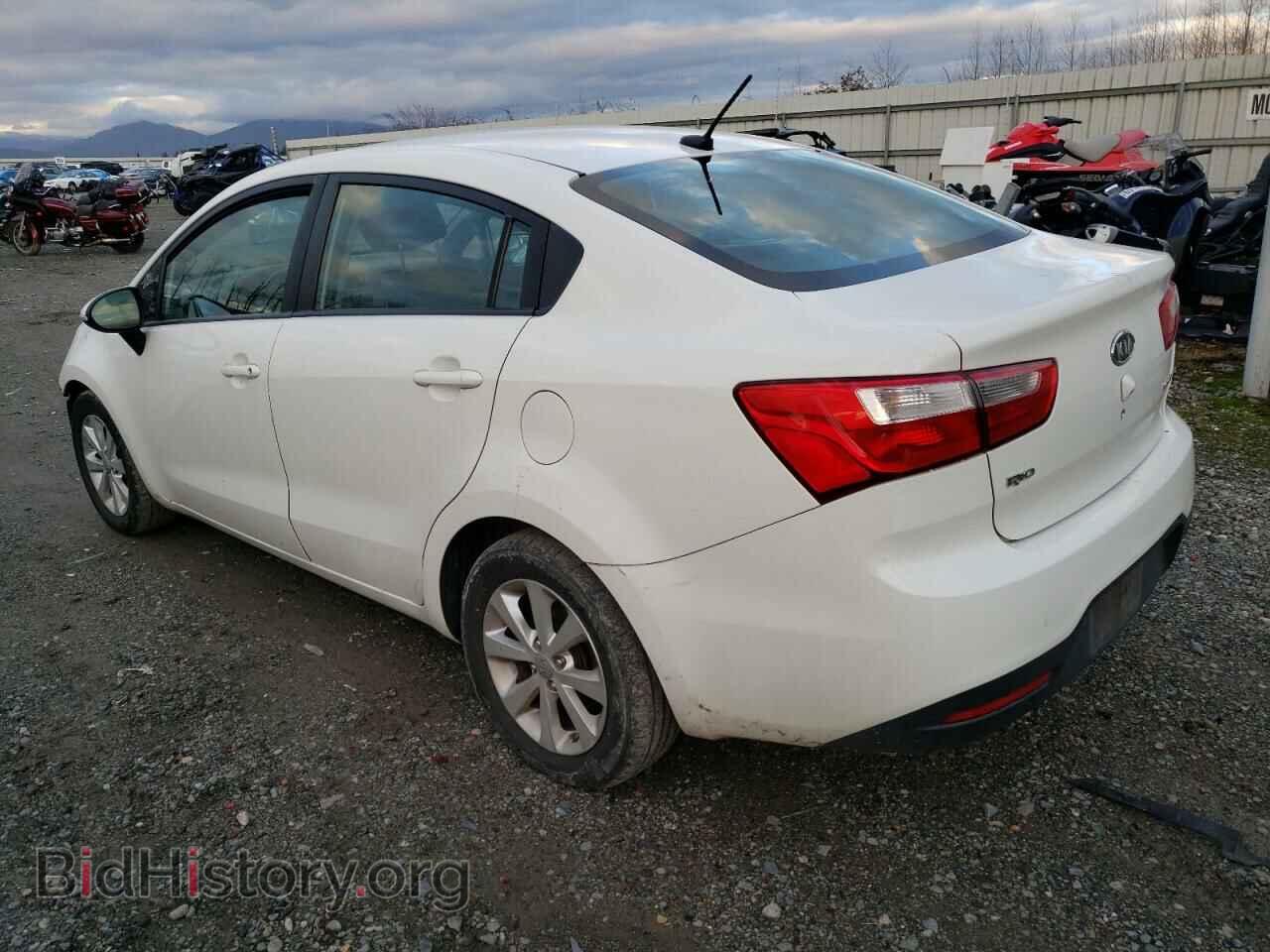 2012 KIA RIO - VIN: KNADN4A33C6085935 - Фото 2