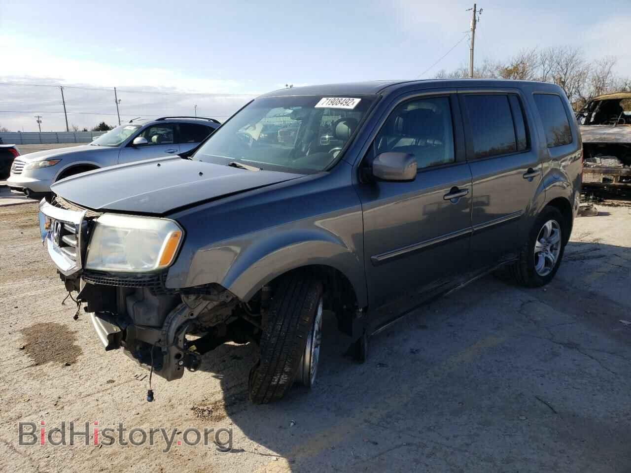 Photo 5FNYF3H65CB019368 - HONDA PILOT 2012