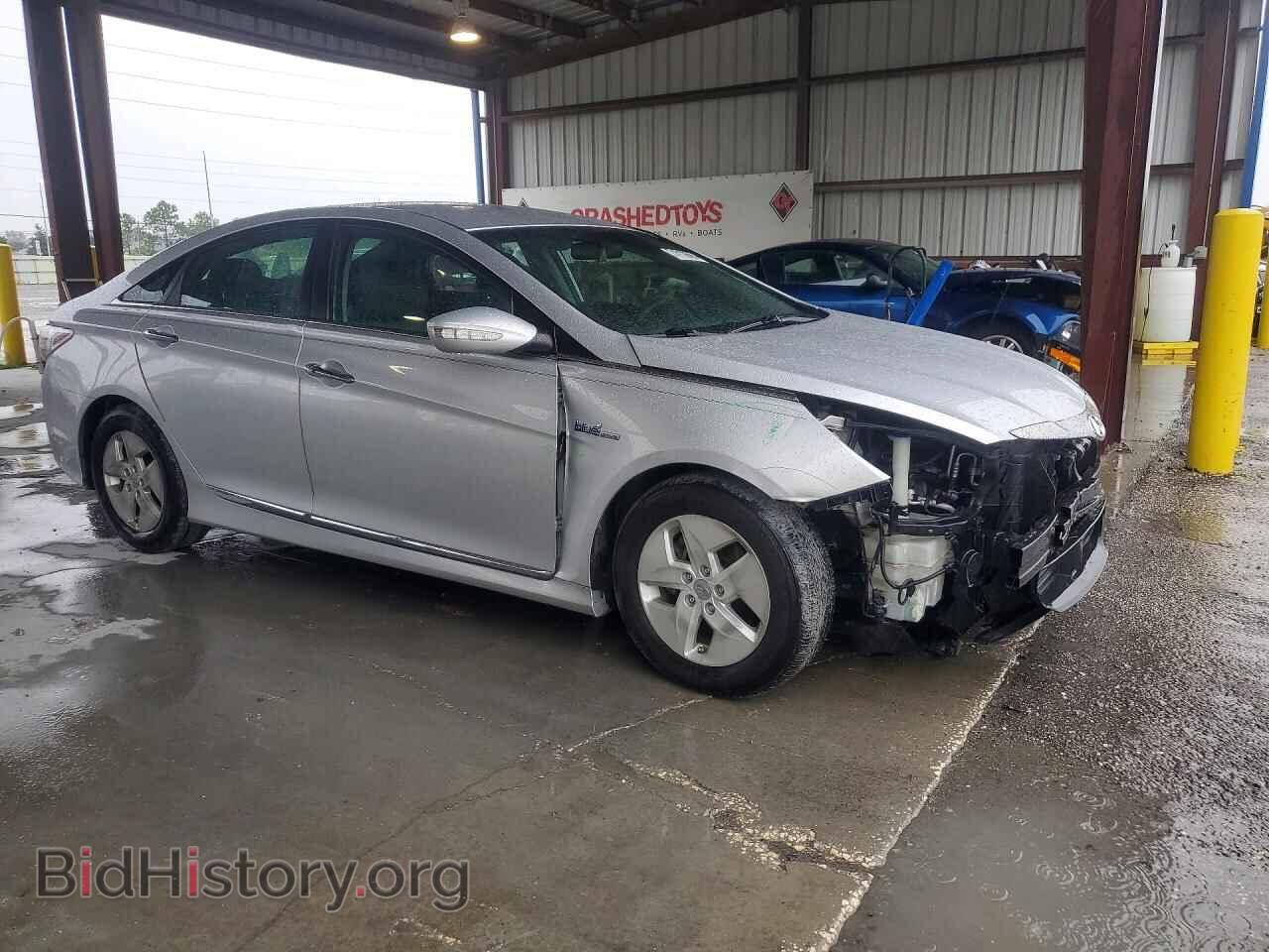 2011 HYUNDAI SONATA - VIN: KMHEC4A44BA005152 - Photo 4