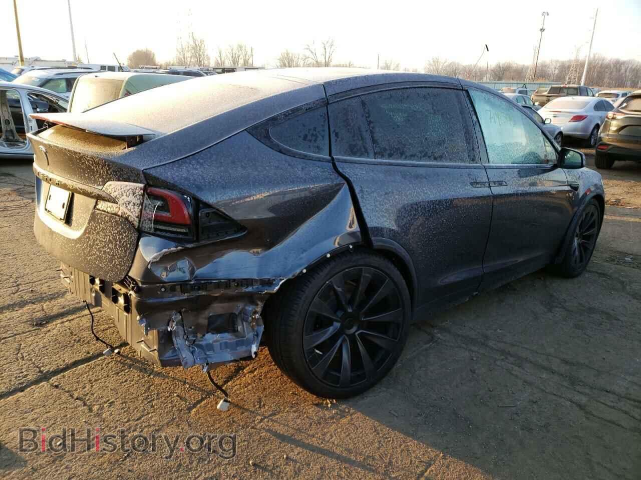 2022 TESLA MODEL X - VIN: 7SAXCBE53NF334251 - Photo 3