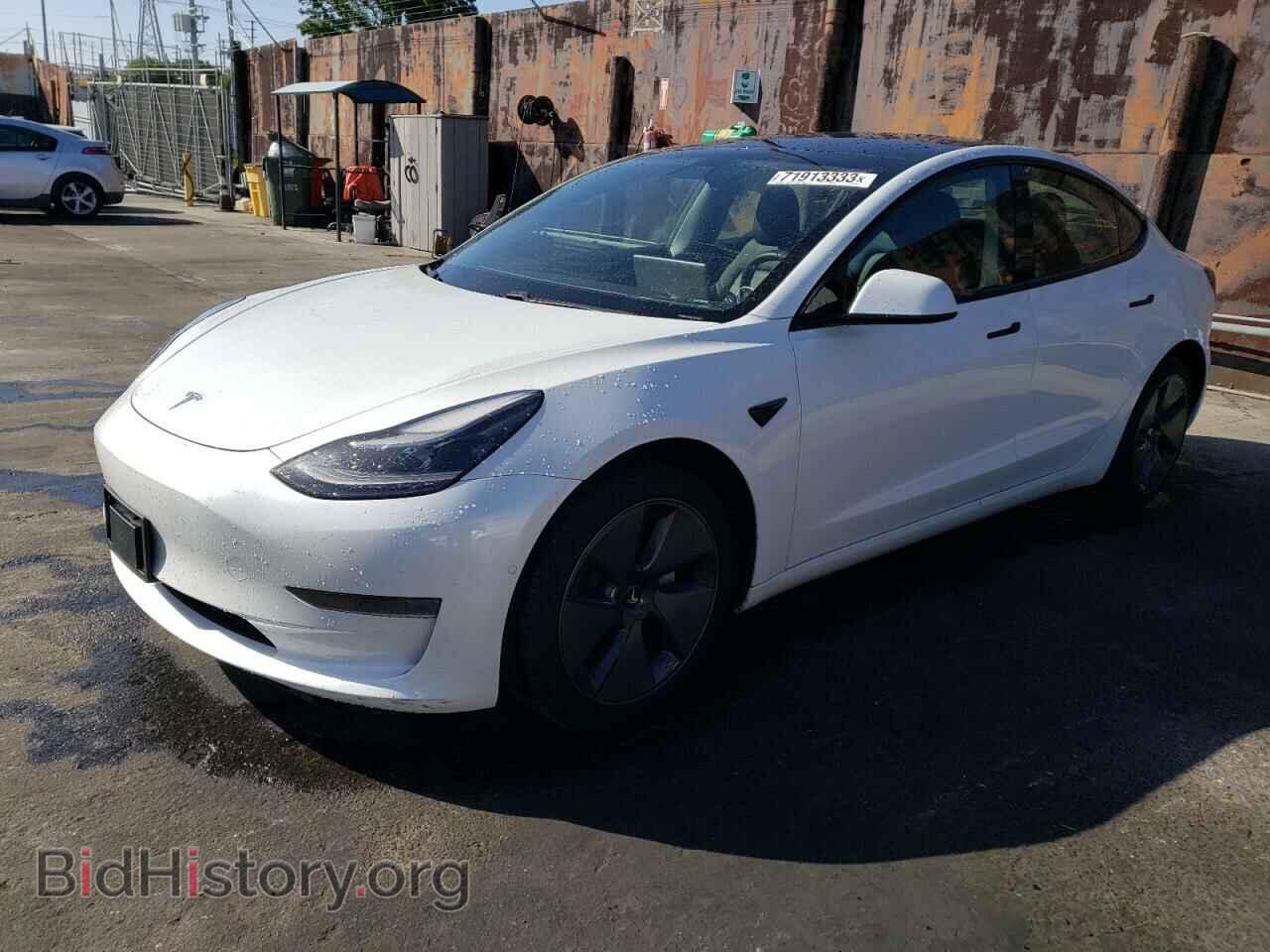 Photo 5YJ3E1EA7MF006309 - TESLA MODEL 3 2021