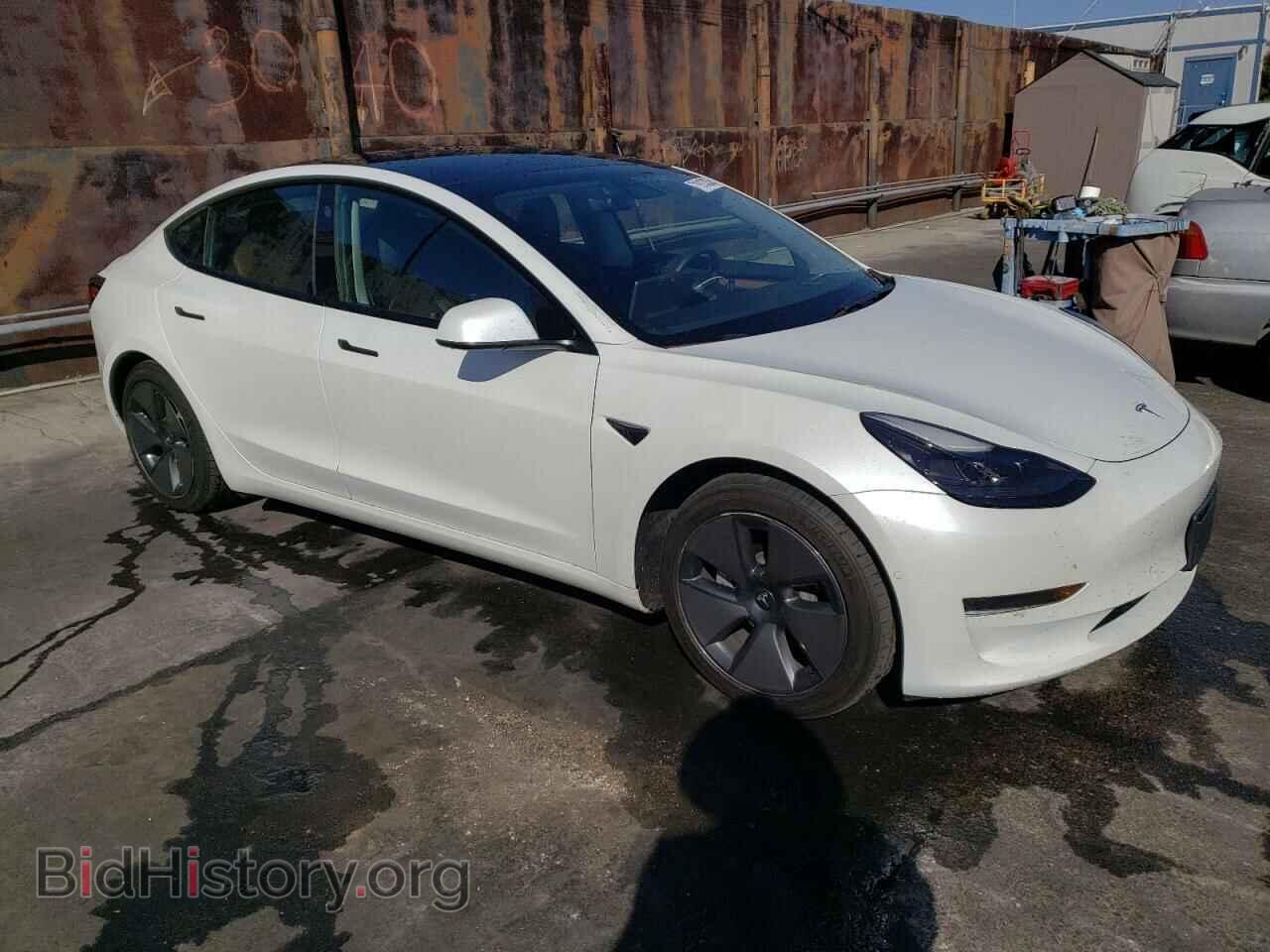 2021 TESLA MODEL 3 - VIN: 5YJ3E1EA7MF006309 - Фото 4