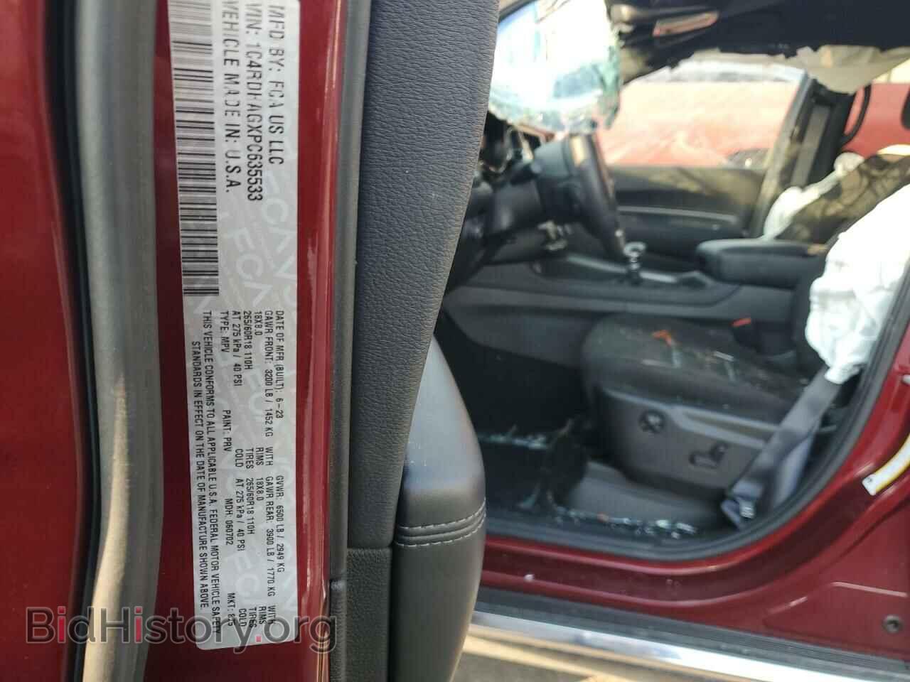 2023 DODGE DURANGO - VIN: 1C4RDHAGXPC635533 - Фото 13