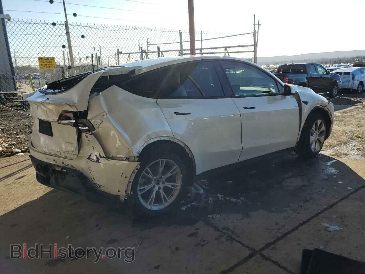 2021 TESLA MODEL Y - VIN: 5YJYGDEE3MF195433 - Фото 3