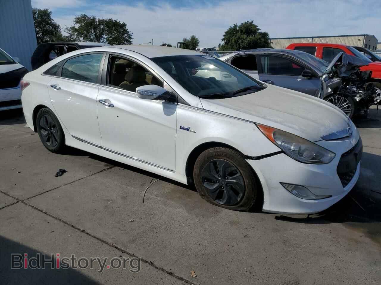 2014 HYUNDAI SONATA - VIN: KMHEC4A45EA114269 - Фото 4