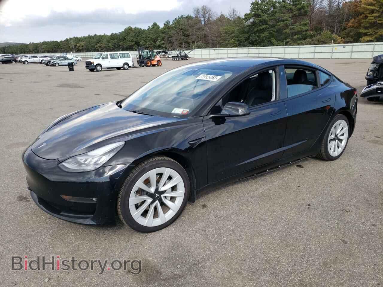 Photo 5YJ3E1EB3MF849691 - TESLA MODEL 3 2021