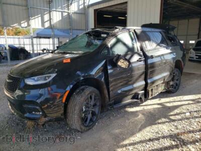 2023 Chrysler PACIFICA Touring L, черный — VIN 2C4RC1BG9PR555222, Copart