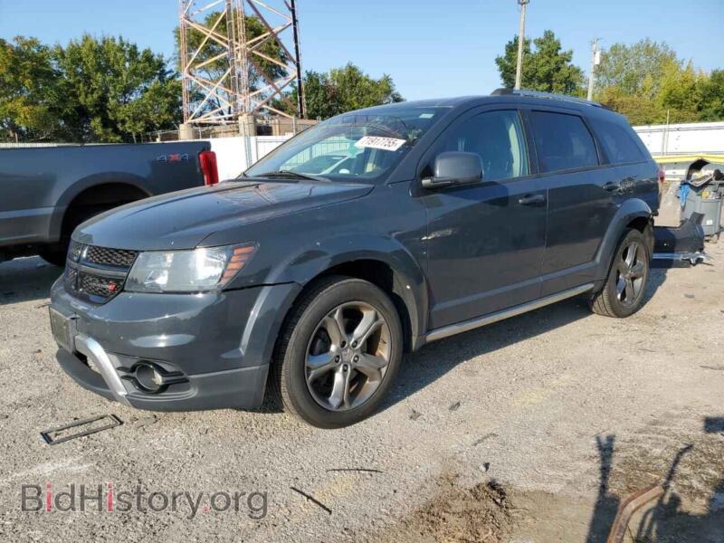 2017 Dodge JOURNEY Crossroad (VIN 3C4PDCGB7HT599537) — photo 1 of 14, Copart, damage: rear end