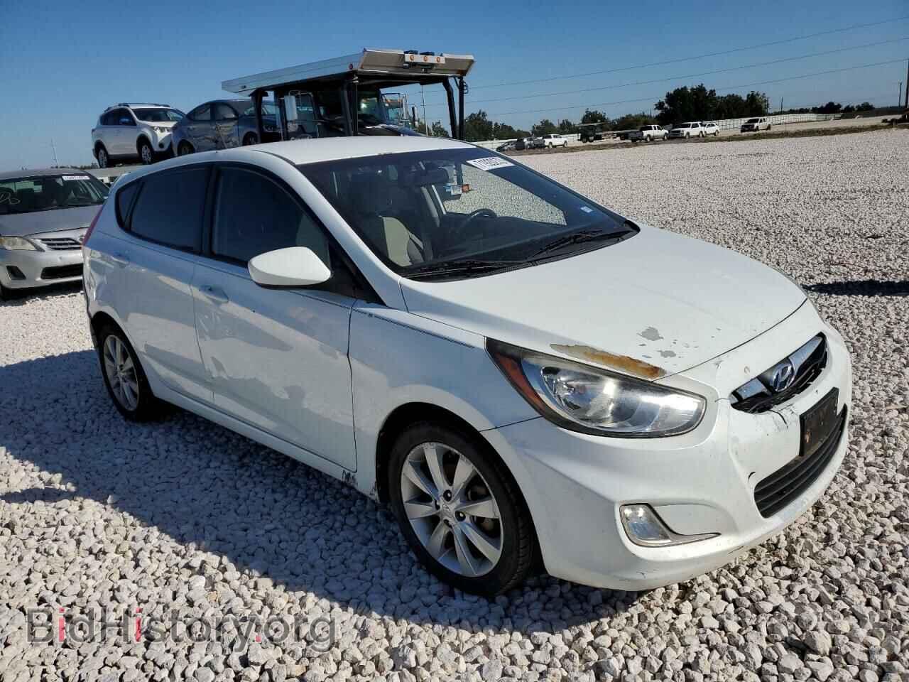 2012 HYUNDAI ACCENT - VIN: KMHCU5AE8CU018540 - Фото 4