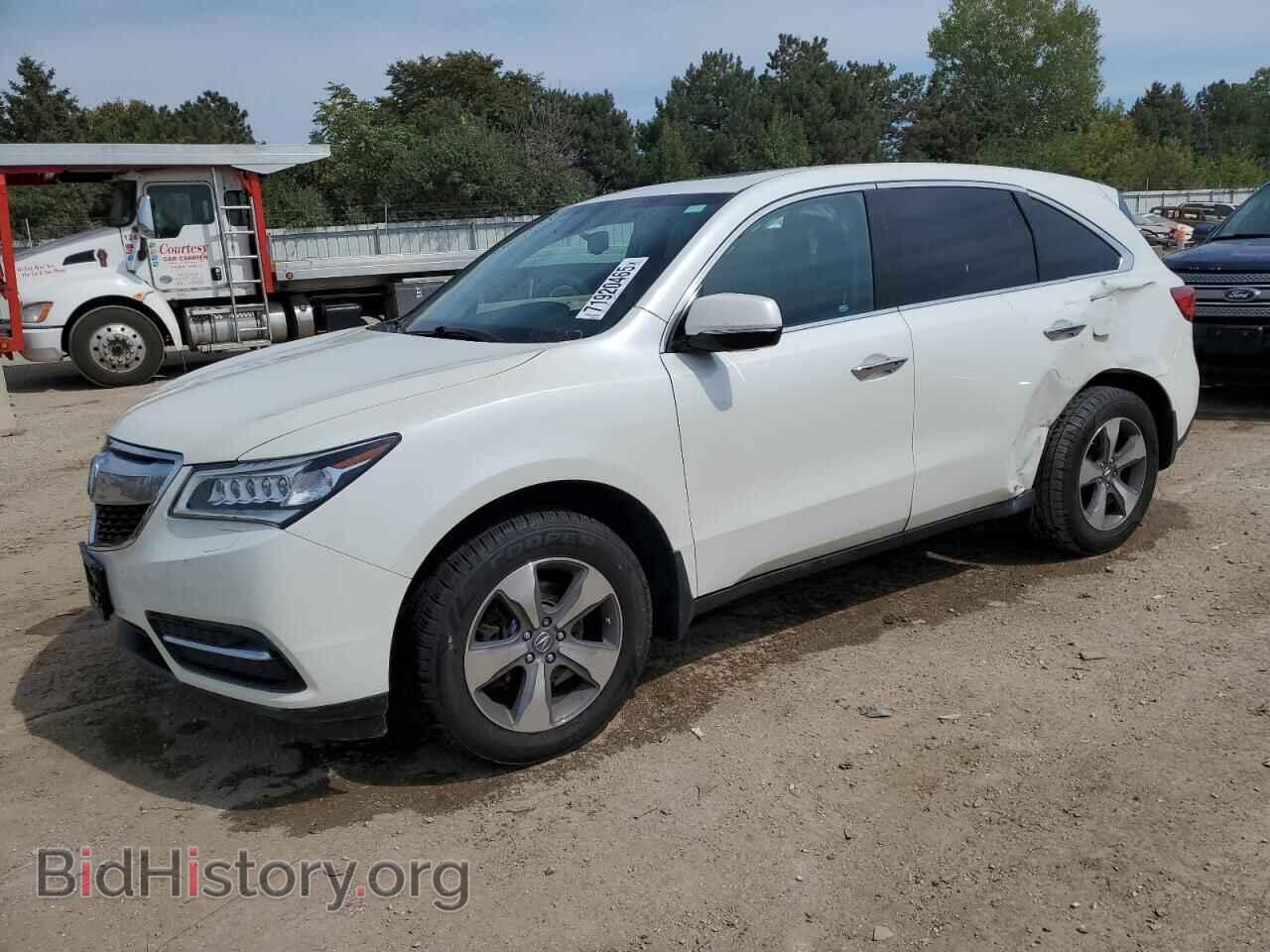 Фотография 5FRYD4H24EB507351 - ACURA MDX 2014