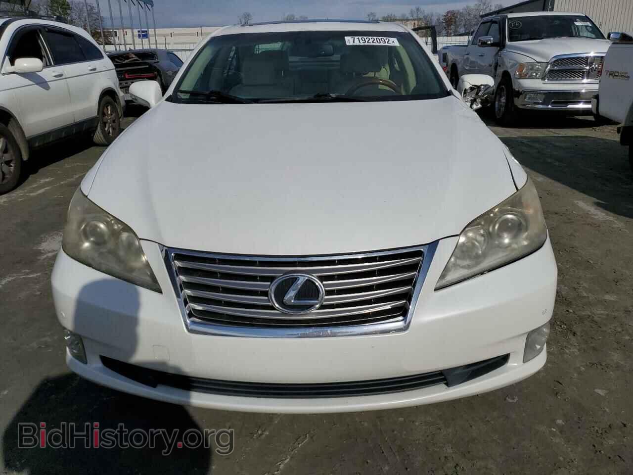 2012 LEXUS ES350 - VIN: JTHBK1EG0C2479414 - Фото 5