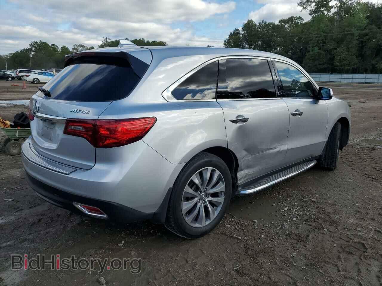 2014 ACURA MDX - VIN: 5FRYD3H40EB003388 - Фото 3