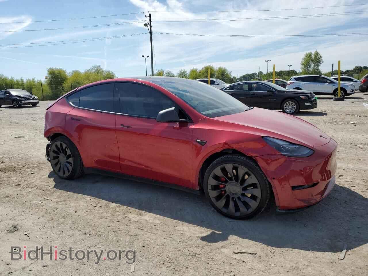 2021 TESLA MODEL Y - VIN: 5YJYGDEF9MF137724 - Фото 4
