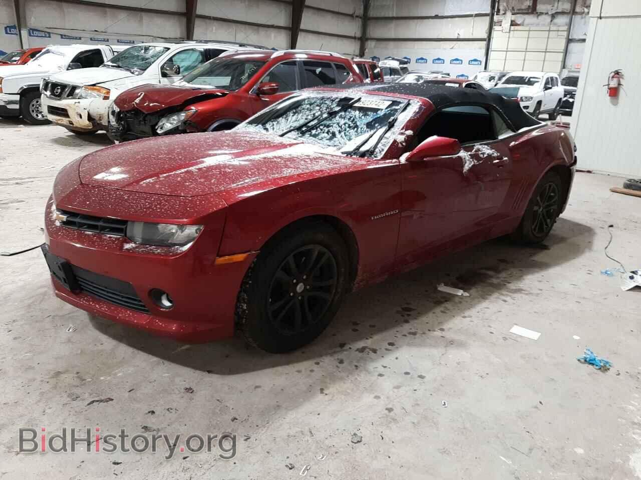 Photo 2G1FD3D37F9108336 - CHEVROLET CAMARO 2015