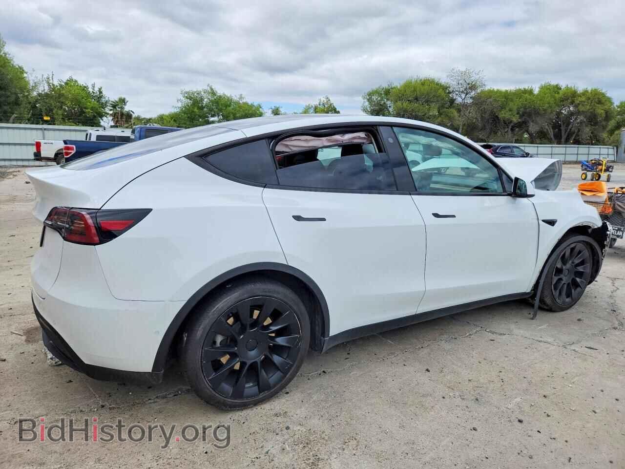 2021 TESLA MODEL Y - VIN: 5YJYGAED1MF210792 - Фото 3
