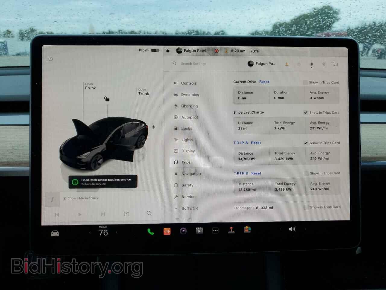 2022 TESLA MODEL 3 - VIN: 5YJ3E1EA3NF193291 - Фото 9