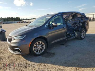 2021 Chrysler PACIFICA Touring L, серебристый — VIN 2C4RC1BG3MR560167, Copart