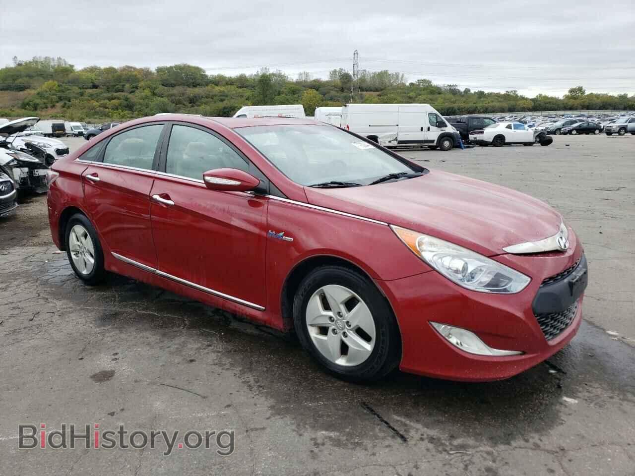 2011 HYUNDAI SONATA - VIN: KMHEC4A41BA012544 - Фото 4
