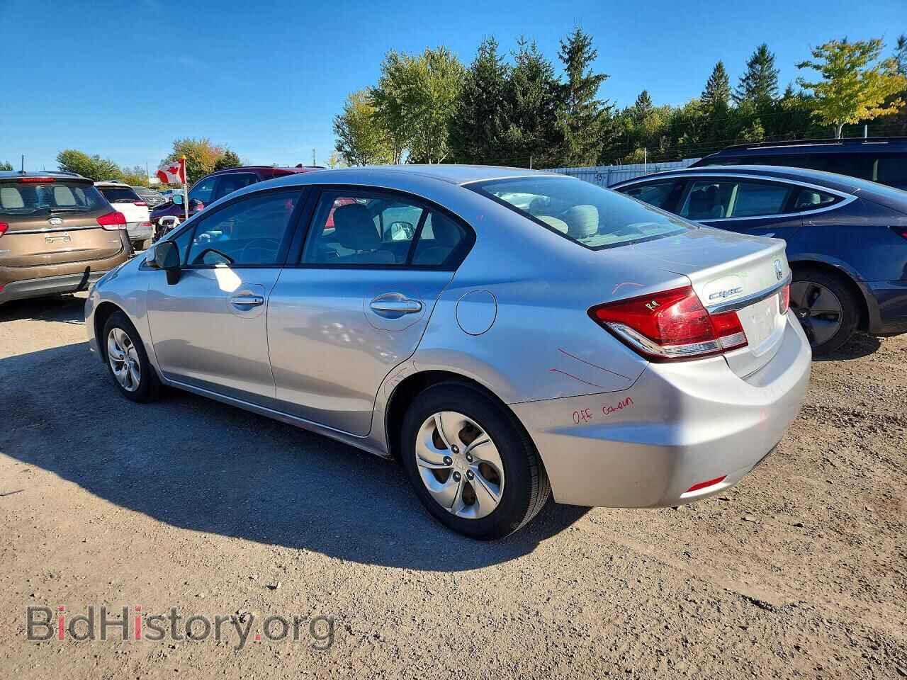 2013 HONDA CIVIC - VIN: 2HGFB2F49DH019594 - Фото 2